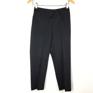 Ann Taylor Womens Black Dress Pants Petite Sz 0P